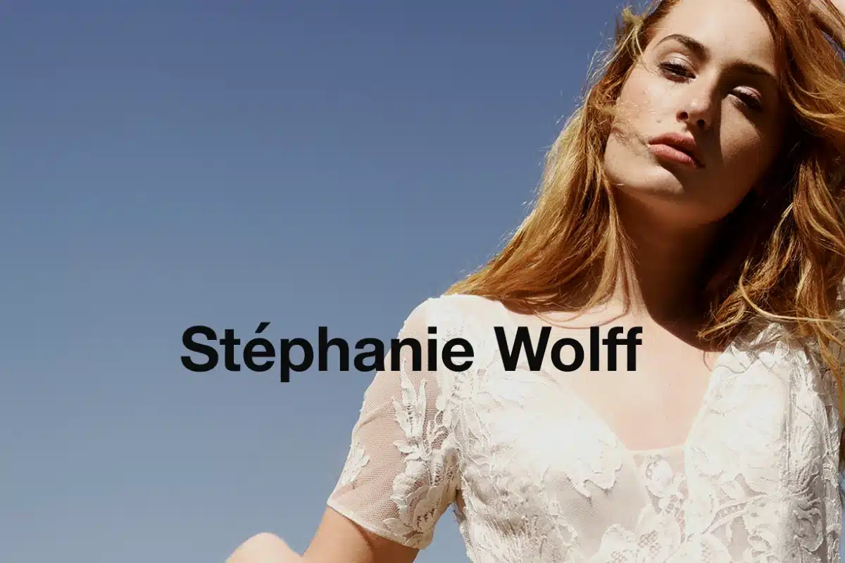 Stéphanie Wolf robe de mariée