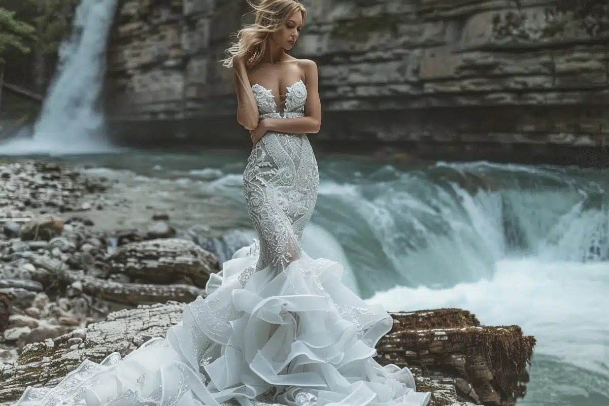 robe de mariée sirene