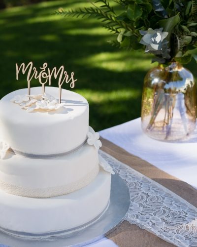 decorated-wedding-cake-on-table
